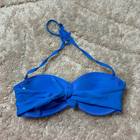 LaVie En Rose aqua bikini top size small - Picture 2 of 3